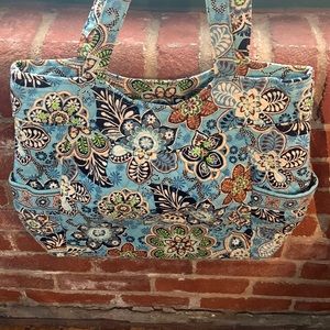 Vera Bradley Tote in Bali Blue